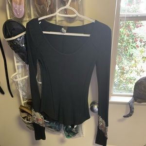 Black free people shirt
